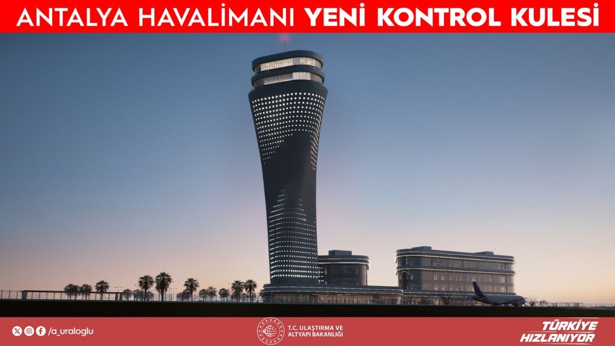 Abdulkadir Uraloğlu: Antalya Havalimanı'na yeni bir hava trafik kontrol kulesi kazandırıyoruz 2 abdulkadir uraloglu antalya havalimanina yeni bir hava trafik kontrol kulesi kazandiriyoruz 1 sMREvXHd