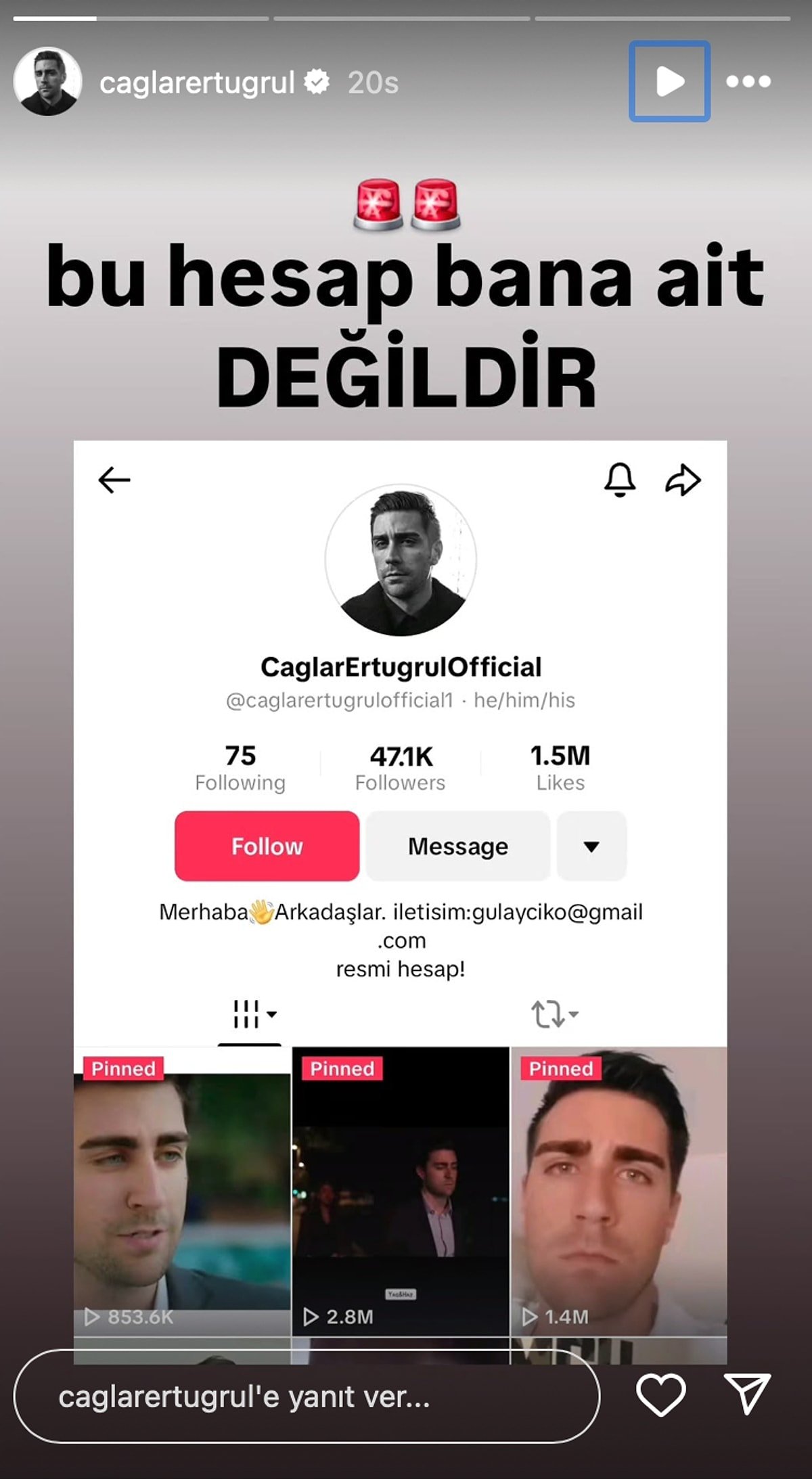 caglar ertugrulun bornozlu pozu ortaligi karistirdi oltaya gelenler olmus 0 rL7IHCvc