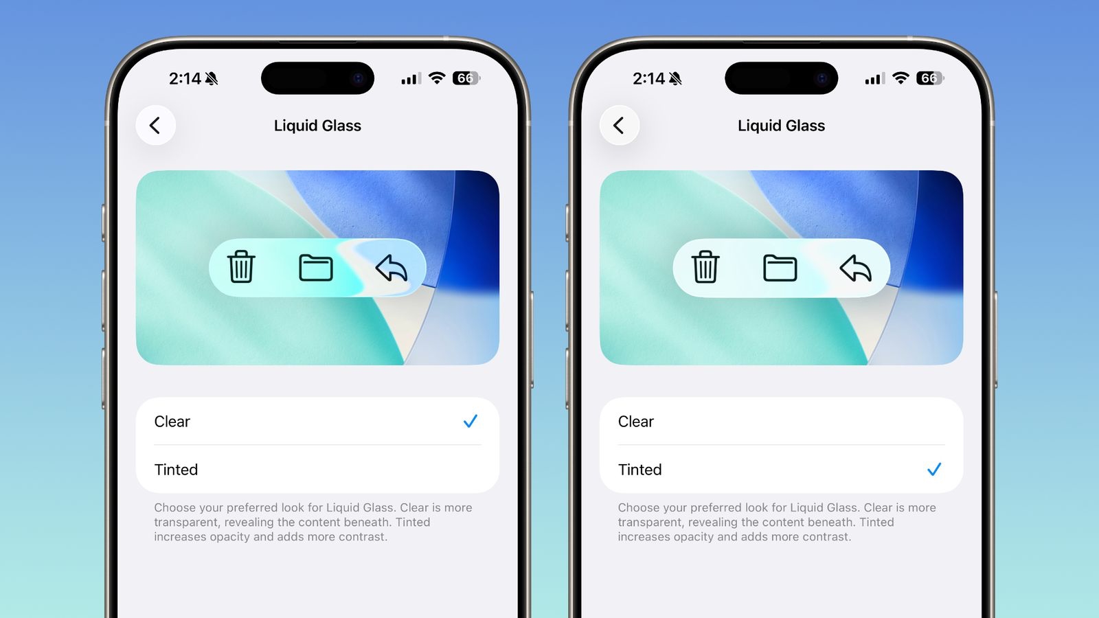 iOS 26.1 beta 4 güncellemesi, beklenen Liquid Glass ayarını getiriyor 2 ios 261 beta 4 guncellemesi beklenen liquid glass ayarini getiriyor 1 Fbeza2D8
