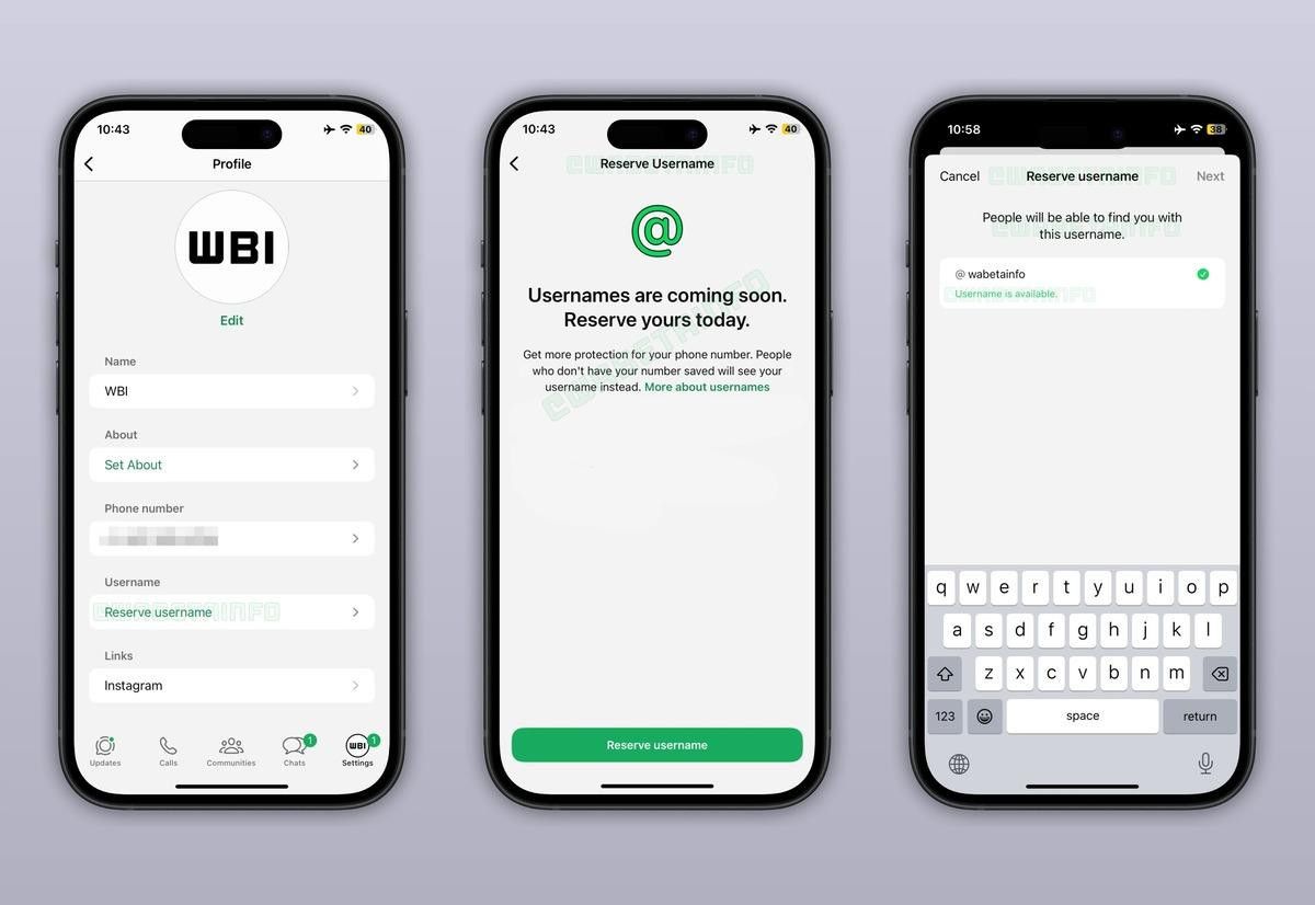 whatsapp kullanici adi ozelligi icin rezervasyonlar basliyor 0 mgIFymjB