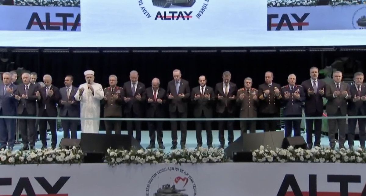 Yeni ALTAY Tankı dualar eşliğine envantere girdi 4 yeni altay tanki dualar esligine envantere girdi 3