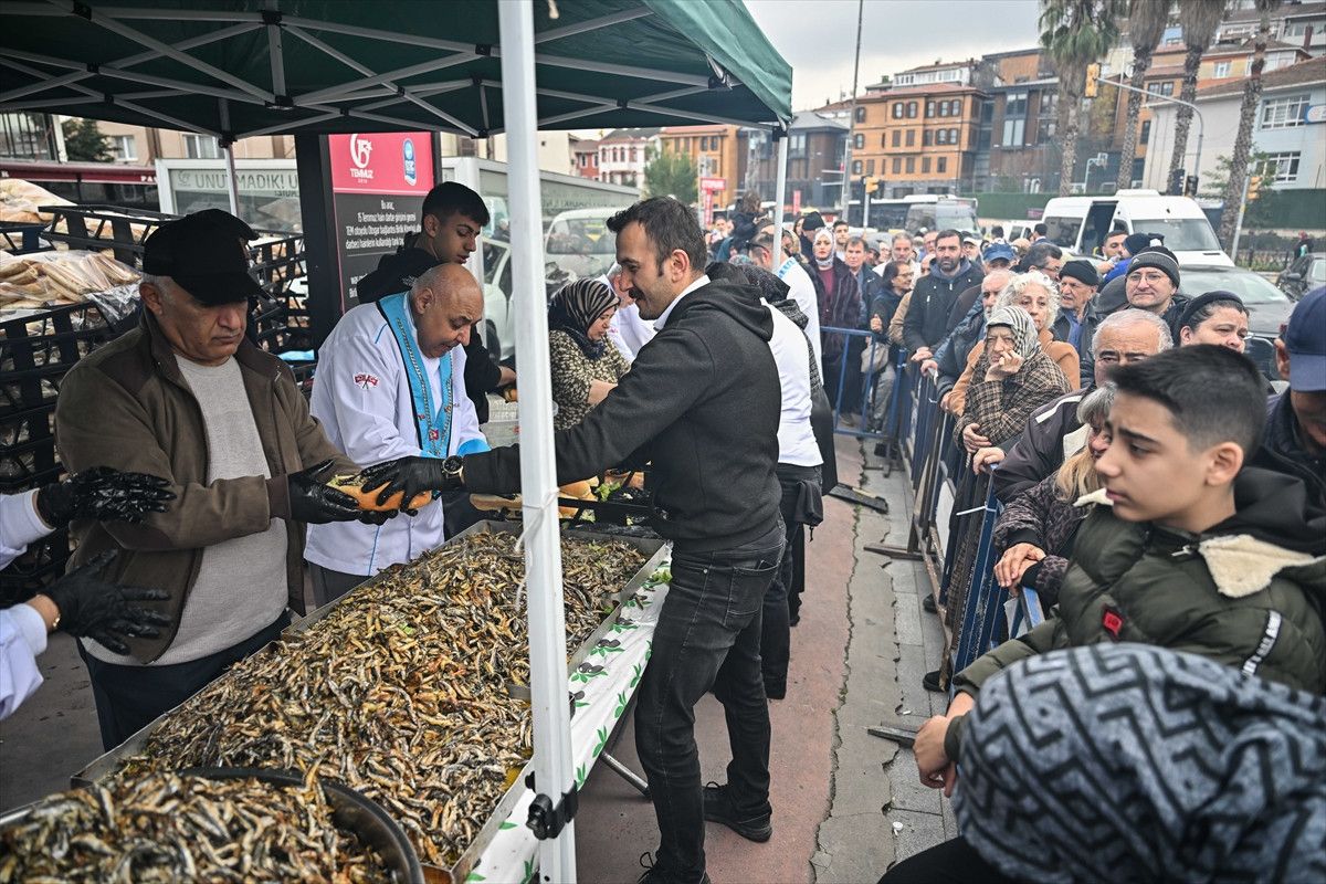 eyupsultanda hamsi festivali coskusu vatandaslara 1 ton hamsi dagitildi 11 tBewmEAB