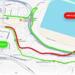 trabzonda-asfalt-calismasi-icin-yol-gecici-olarak-kapandi