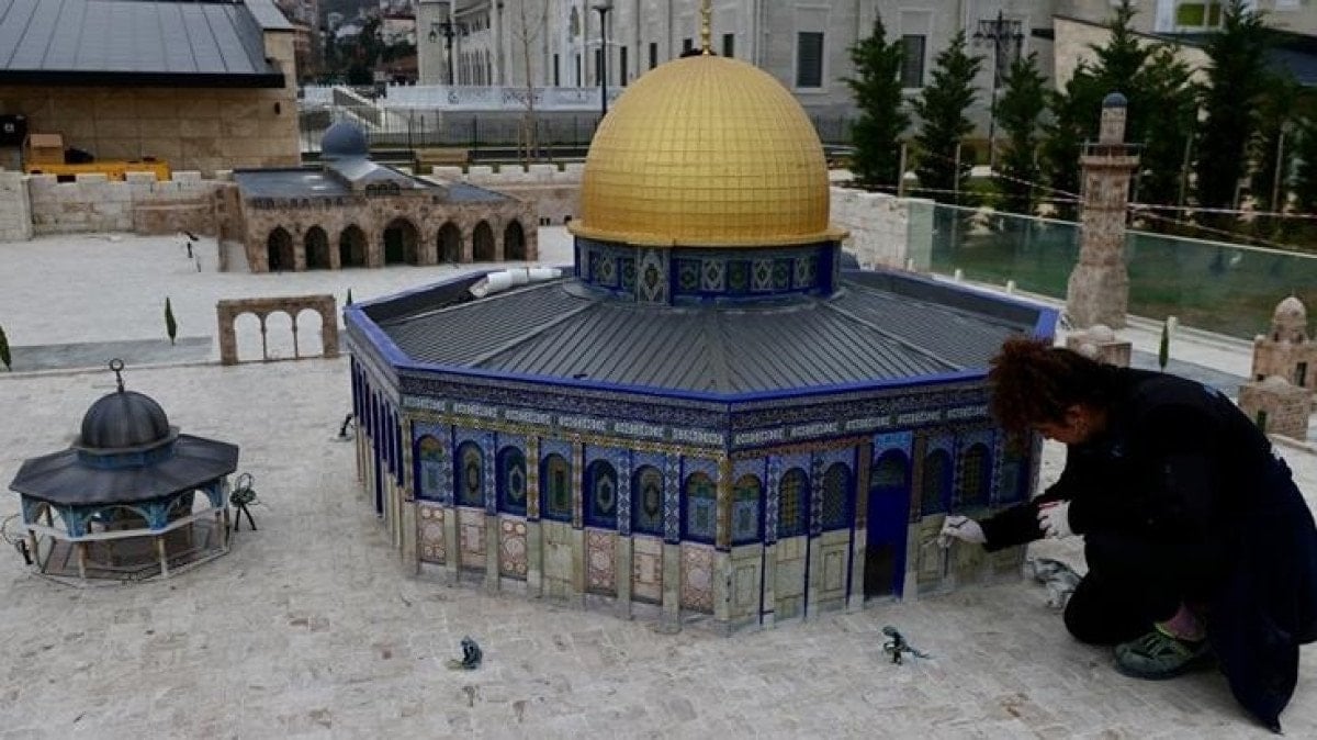 Mescid-i Aksa’nın manevi atmosferi Trabzon’da minyatürle yaşatılacak 5 mescid i aksanin manevi atmosferi trabzonda minyaturle yasatilacak 4