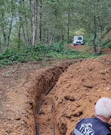 tiski-yomrada-altyapi-calismalarina-devam-ediyor