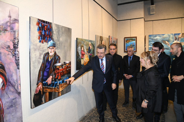 sanatin ozgun gucu trabzonda sergiyle bulustu 1 NJE739Yh