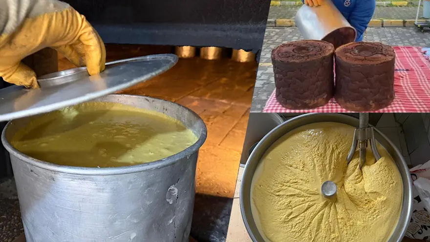 Araklı'dan başlayarak Trabzon geneline yayıldı. Bu mısır ekmeği teneke kovada pişiyor 1 araklidan baslayarak trabzon geneline yayildi bu misir ekmegi teneke kovada pisiyor 0 hDALtPl4