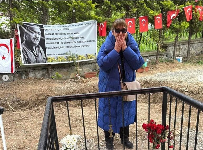 melek baykal volkan konakin mezarini ziyaret etti seni hic unutmayacagiz 1