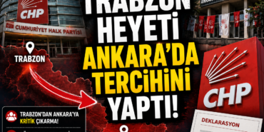 CHP'de Kritik Bayramlaşma! Trabzon Heyeti Ankara'da Tercihini Yaptı
