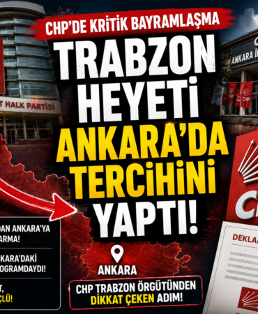 CHP'de Kritik Bayramlaşma! Trabzon Heyeti Ankara'da Tercihini Yaptı