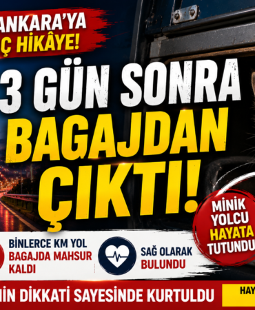 Trabzon’dan Ankara’ya Uzanan İlginç Hikâye! 3 Gün Sonra Bagajdan Çıktı