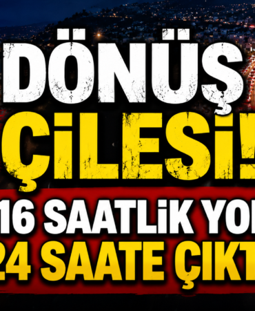 Trabzon'dan Dönüş Çilesi! Bayram Sonrası Yollar Kilitlendi