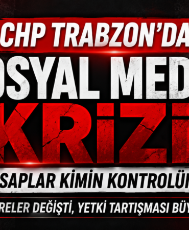 CHP Trabzon’da Sosyal Medya Krizi! Hesaplar Kimin Kontrolünde?